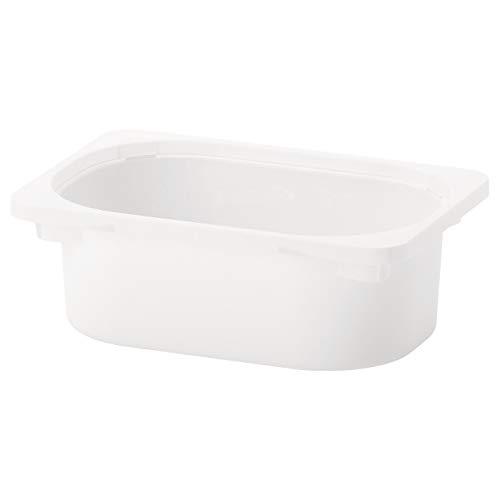 Ikea TROFAST Storage Box, White, 20x30x10 cm (7 ¾x11 ¾x4"")