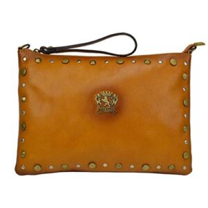 pratesi montebonello leather crossbody bag – b456 bruce (brown)