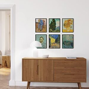 HAUS AND HUES Van Gogh Poster Van Gogh Prints Fine Art Paintings Vincent Van Gogh Paintings Art Posters and Prints of Famous Painting Famous Art Prints Fine Art Prints (Van Gogh, 8"x10")