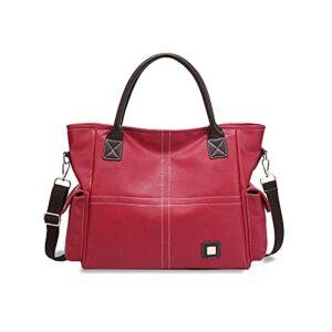 tote shoulder bag for women large purse and handbag soft school top handle bag travel bag