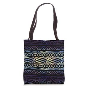 luxury ethnic african pattern- shades of brown tote bag