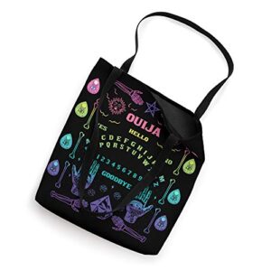 Colorful Witchy Ouija Board Tote Bag