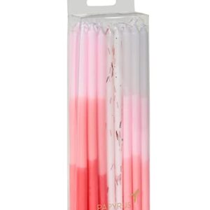 Papyrus Birthday Candles, Pink Ombre (24-Count)