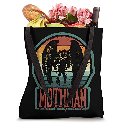 Mothman Point Pleasant Retro Vintage Cryptid Tote Bag