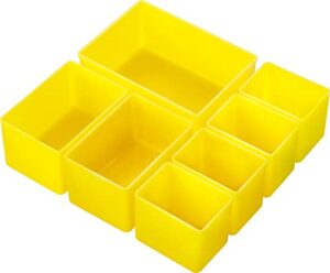 haisstronica 7pcs large/medium/small(3size) removable bins suitable storage organizer(hs-t1a)
