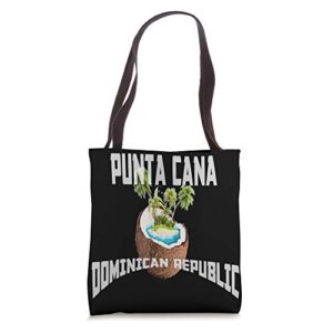 PUNTA CANA | Dominican Republic Palm Trees & Beach Tote Bag