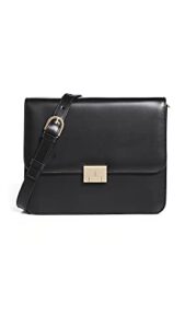 frame women’s le signature bag, noir, black, one size