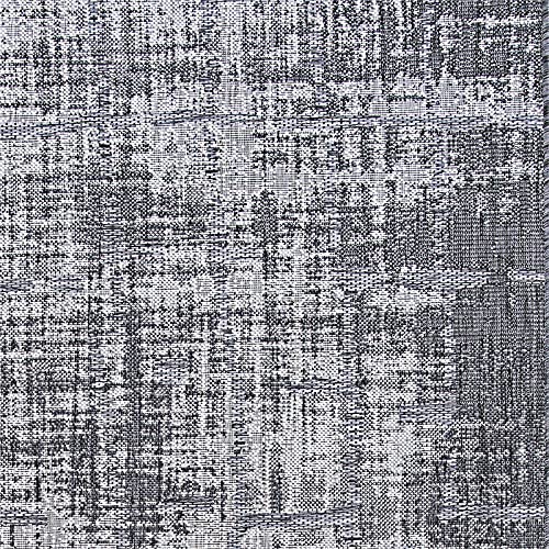 Couristan Charm Tiverton Anthracite-Light Gray Indoor/Outdoor Area Rug, 5'3" x 7'6"