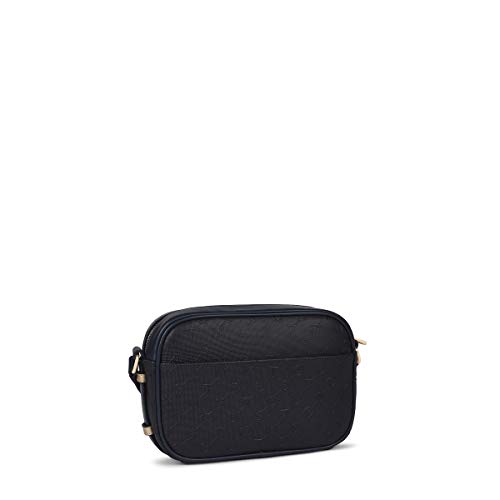 TOUS Navy Blue Synthetic Leather Crossbody Bag for Women, 7x23x16 cm, Script Collection