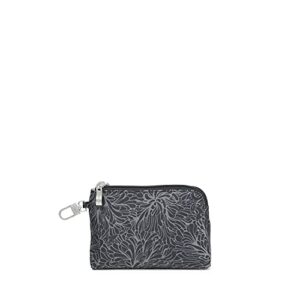 Baggallini womens On the Go Daily RFID Pouch, Midnight Blossom Print, Black US