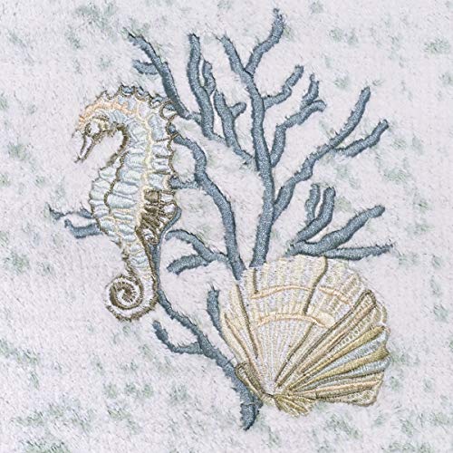 Avanti Linens - Bath Mat, Cotton Bathroom Rug, Sea Inspired Home Decor (Coastal Terrazo Collection)
