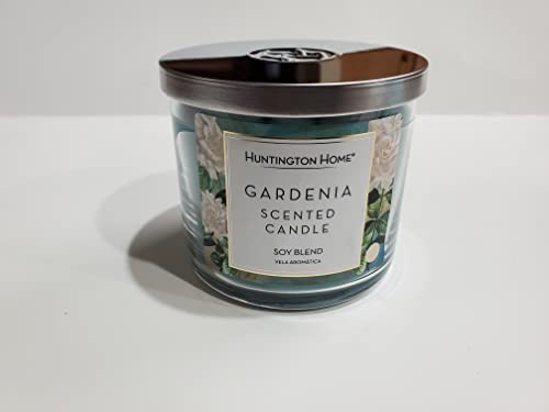 Huntington Home Gardenia Soy Blend Scented Candle