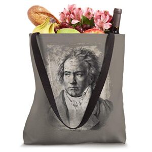 Beethoven Composer Music Teacher Piano player gift Tote Bag