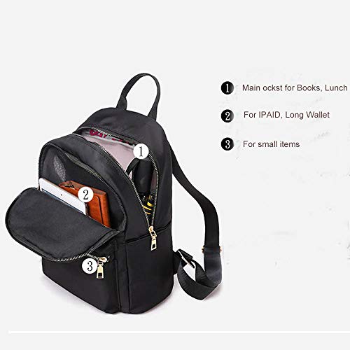 Shaelyka Small Lightweight Backpack Purse for Women Anti-theft Mini Backpack Purse Travel Daypack