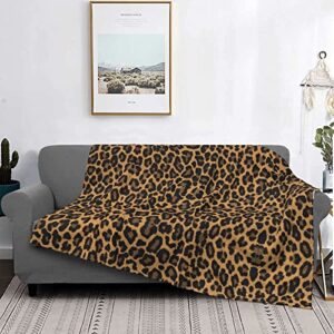leopard print fleece blanket soft throw blankets bedding lightweight microfiber fuzzy warm blankets for couch bed