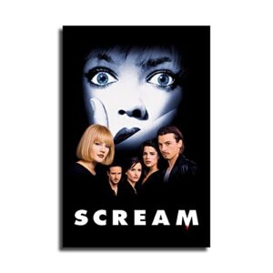 movie poster scream poster decorative painting canvas wall art living room posters bedroom painting 16x24inch(40x60cm)