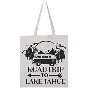 inktastic road trip to lake tahoe tote bag 0020 white 3c13c