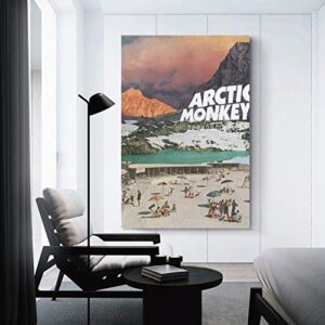 EWRWQ Arctic Monkeys Canvas Art Poster and Wall Art Picture Print Modern Family Bedroom Decor Posters 12x18inch(30x45cm)