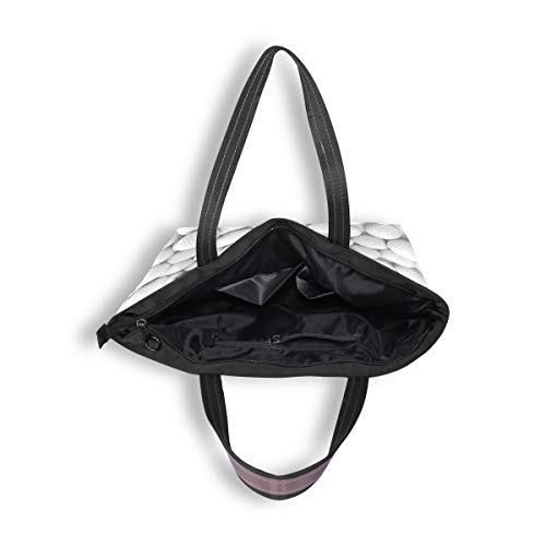 AUUXVA Sport Golf Ball Pattern Handbags for Women Tote Bag Top Handle Shoulder Bag Satchel Purse