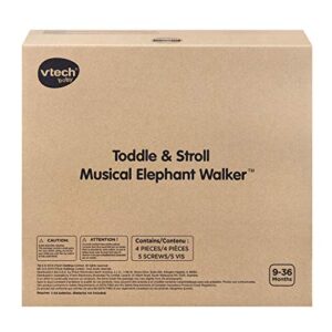 VTech Toddle and Stroll Musical Elephant Walker (Frustration Free Packaging)