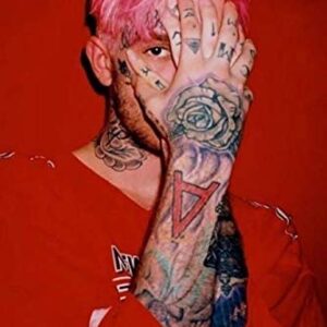 elixir design Lil Peep Rapper Concert Tour Wall Art 12X18 inches Poster Rolled