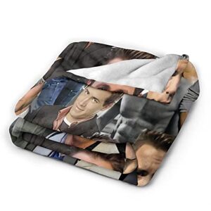 Ryan Reynolds Soft and Comfortable Warm Fleece Blanket for Sofa, Bed, Office Knee pad,Bed car Camp Beach Blanket Throw Blankets (50"x40") … (50"x40")