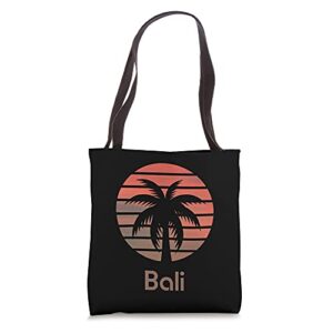 bali indonesia island holiday souvenir tote bag