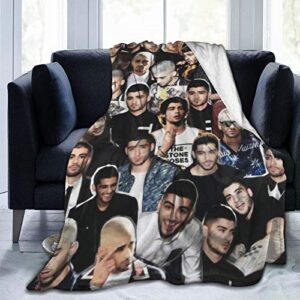 Zayn Malik Soft and Comfortable Warm Fleece Blanket for Sofa, Bed, Office Knee pad,Bed car Camp Beach Blanket Throw Blankets (60"x50") … (50"x40")