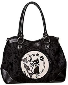 lost queen women’s purse handbag shoulder bag | gothic dark goth victorian (call of the phoenix black)