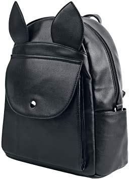 Waverley Alternative Bat Wing Backpack - Black Gothic Fashion Bag with Removable Wings