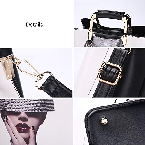 Nevenka Purses and Fashion Handbags for Women Top Handle Satchel Shoulder Bags Ladies Leather Totes (8)