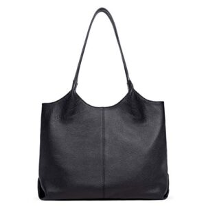 soft leather tote purse zipper closure designer handbag women rfid top-handle bag lightweight