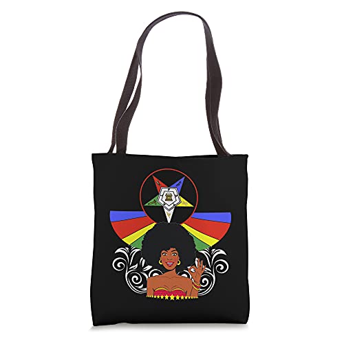 Order Of The Eastern Star OES Ring Vintage Sistar Diva Tote Bag