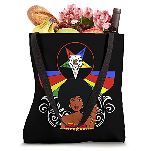 Order Of The Eastern Star OES Ring Vintage Sistar Diva Tote Bag