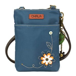 CHALA Crossbody RFID Cell Phone Purse - Women Nylon/Faux Leather Multicolor Handbag with Adjustable Strap - Chala Venture