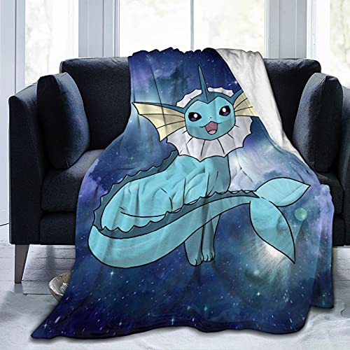 946 Water Spirit Blanket Super Soft Micro Fiber Cozy Blanket for Suitable Bed Couch for Adults and Children Throw Blankets 60*50inch, Black