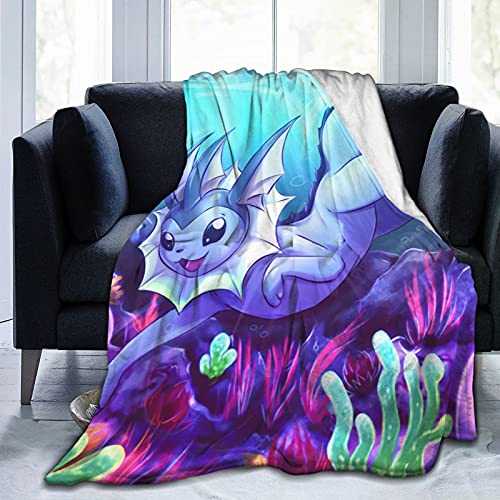 Water Spirit Blanket Super Soft Micro Fiber Cozy Blanket for Suitable Bed Couch for Adults and Children Throw Blankets 80"X60"