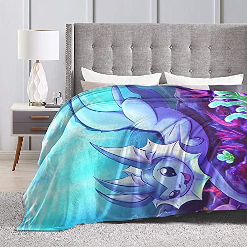 Water Spirit Blanket Super Soft Micro Fiber Cozy Blanket for Suitable Bed Couch for Adults and Children Throw Blankets 80"X60"