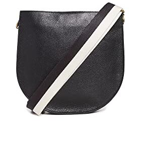 Madewell Women's The Transport Saddlebag, True Black, One Size