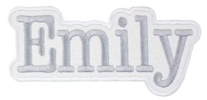 name patch – iron on patch – sew on patch – applique patch – personalized patch