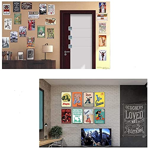 GCOCL Camel Lights Character Retro Nostalgic Art Traditional Rust Color Tin Logo Advertising Striking Wall Decoration Gift