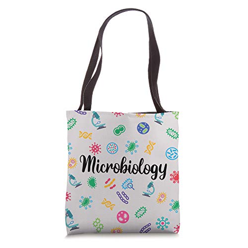 Microbiology Proud Microbiologist Biology Lover Gift Tote Bag