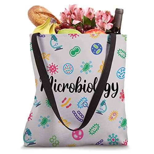 Microbiology Proud Microbiologist Biology Lover Gift Tote Bag