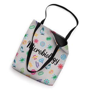 Microbiology Proud Microbiologist Biology Lover Gift Tote Bag