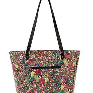 Sakroots womens Women's Metro tote, Rainbow Spirit Desert