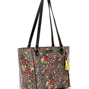 Sakroots womens Women's Metro tote, Rainbow Spirit Desert