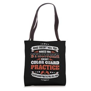 color guard gifts for women colorguard gift tote bag