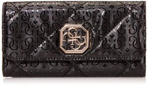 guess dilla multi clutch wallet, black