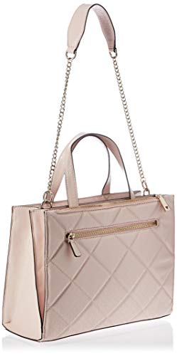GUESS womens Dilla Elite Society Satchel, Blush, One Size US
