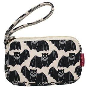 bungalow 360 canvas clutch coin purse (bat)